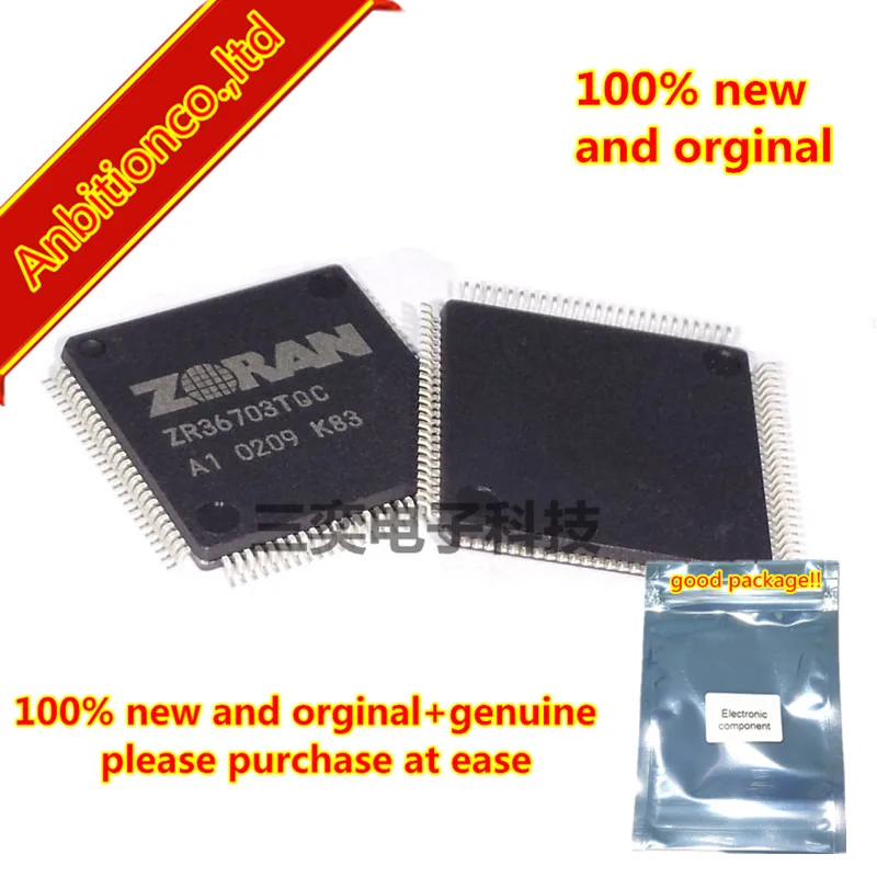 2 шт 100% новый и оригинальный ZR36703TQC QFP 100 в наличии|Комплекты аксессуаров для