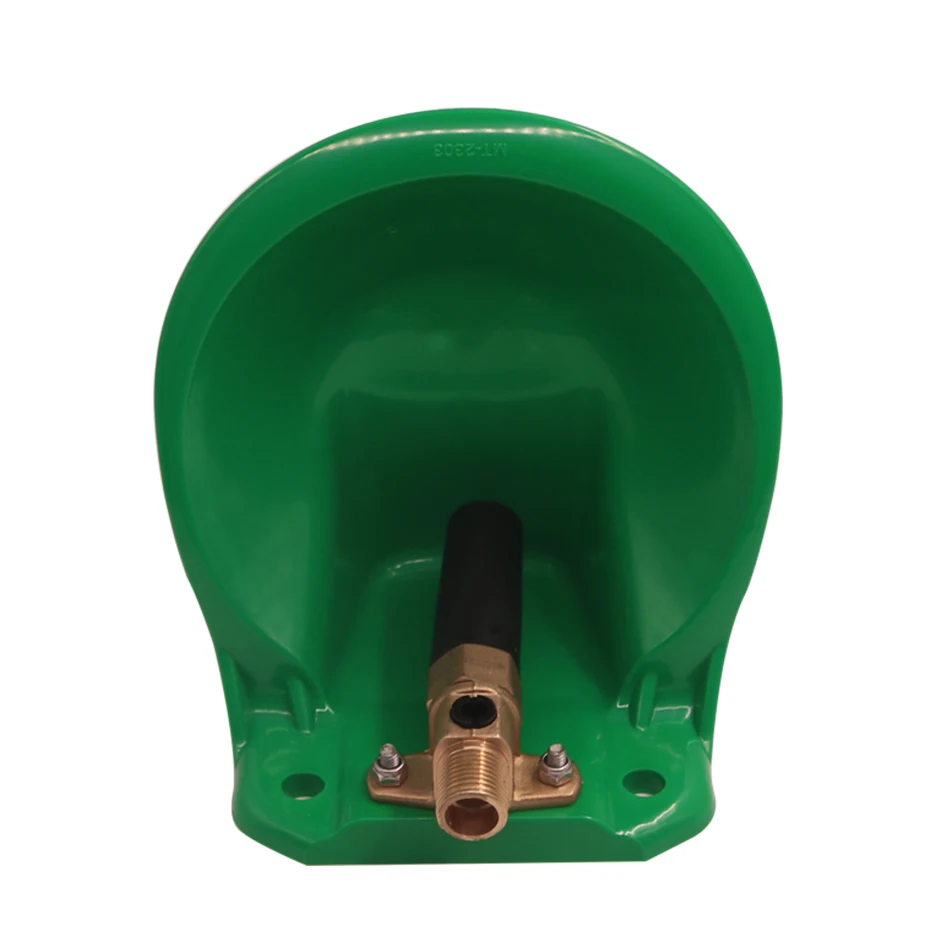 Cattle cow drinking bowl plastic sheep water drinker bowl with copper