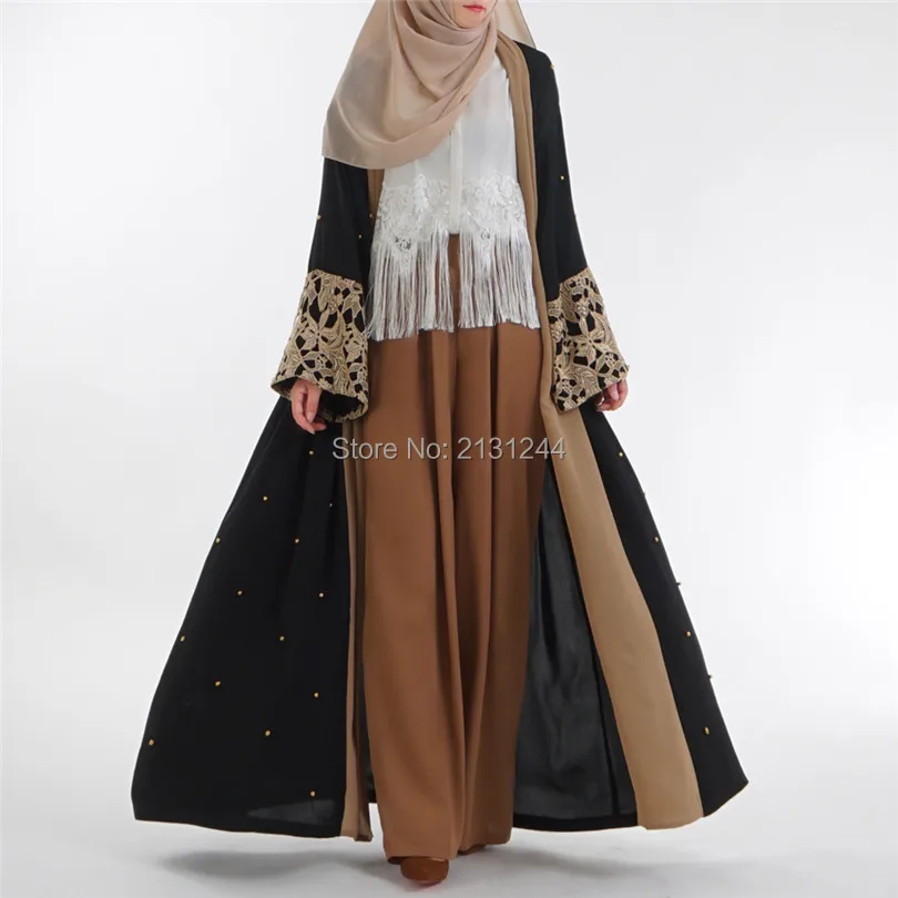wide sleeve maxi dress