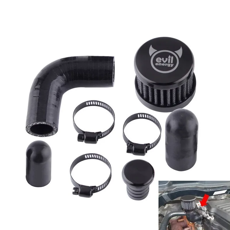 CCV Crank чехол Vent Reroute Kit для 07,5-17 Dodge 6,7 Cummins дизель 2500 3500 CCV открытый BREATHER KIT