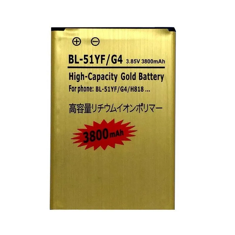 

supersedebat 10pcs/lot BL-51YH Mobile Phone Battery for LG G4 Replace Phone li-ion Batteries Accumulator bateria wholesale