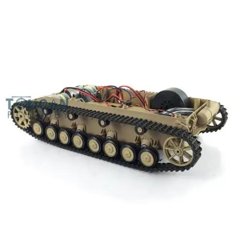 Henglong 1/16 немецкий танк Panzer IV F RC 3858 Chasis с пластиковыми трековыми колесами