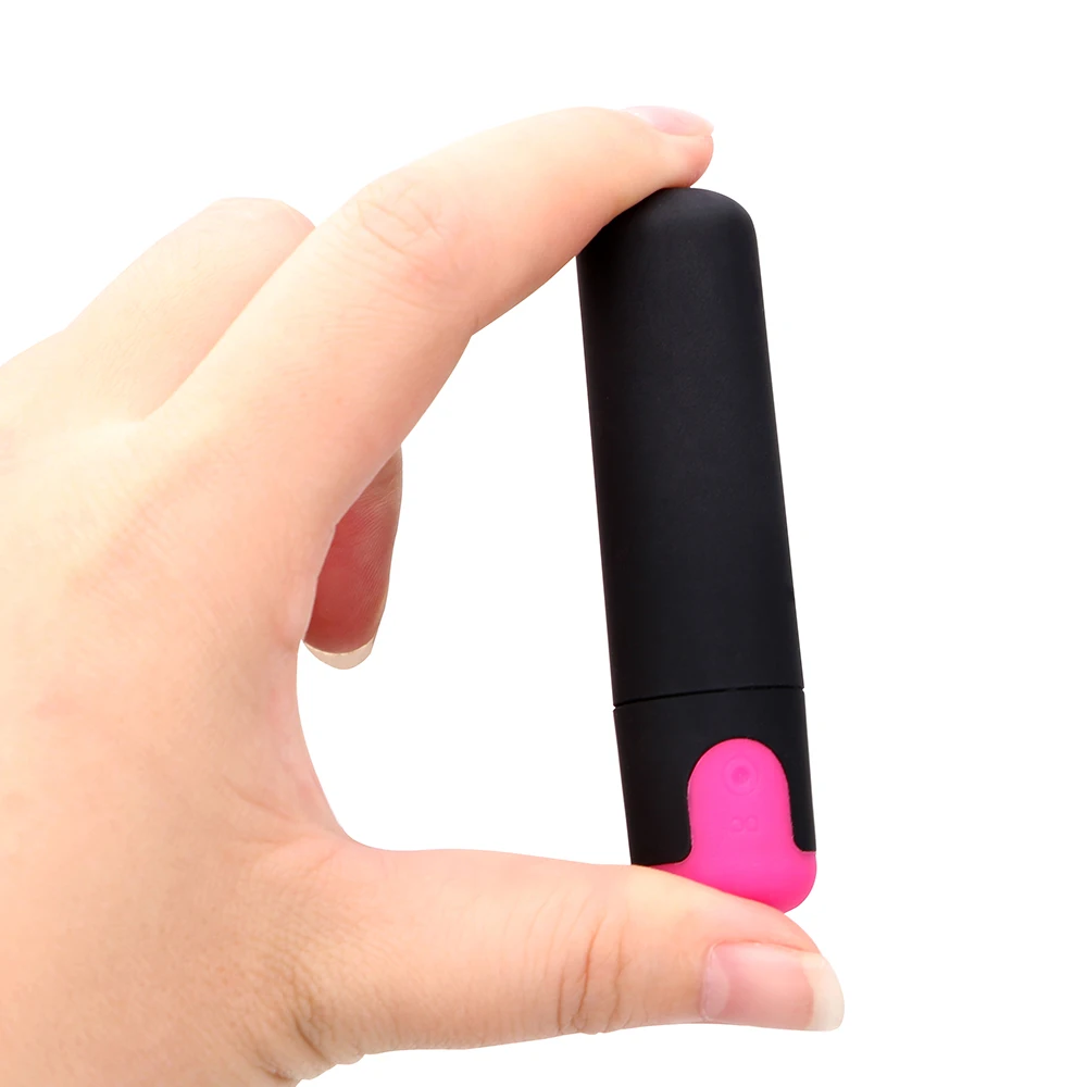 IKOKY мини вибратор пуля с крышкой кролика Массажер для точки G 10 скоростей USB