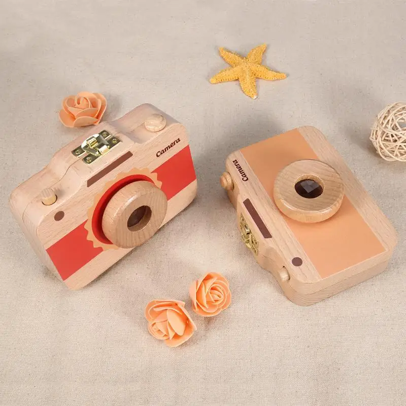 Детский зуб Коробка зубы Органайзер деревянная камера-Шаблон Коробка Для Хранения Чехол для детских зубов и детских волос