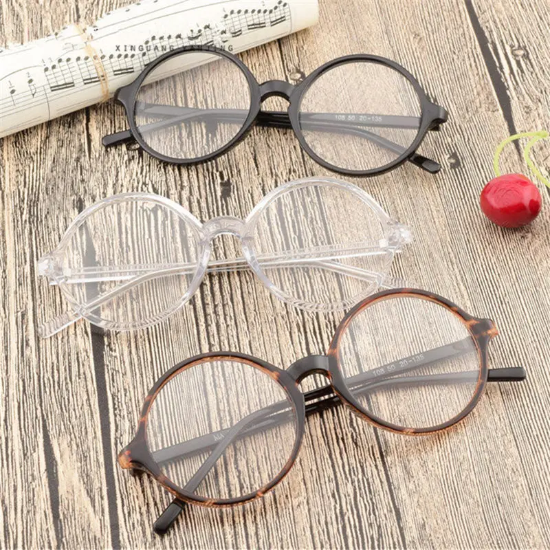 YOOSKE оптические очки мужские круглые оправы для очков для женщин прозрачная оправа для очков
