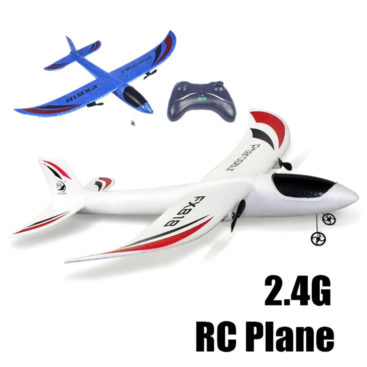 

2.4G Remote Control Mini RC Airplanes Toy Model Aircraft Plane Radio Control Children Kids Educational Toys Gifts 2 Colors