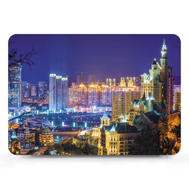 Новый Твердый чехол для ноутбука с принтом Apple Macbook Air11 Air13 Pro Retina Touch Bar 11 12 13 15