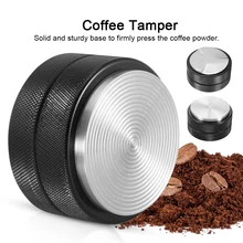 51 мм нержавеющая сталь распределитель кофе инструмент выравниватель кухонный Макарон кофе вскрытие кофе в зернах пресс инструмент молоток для кофе порошок
