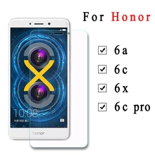 2 шт. закаленное стекло для huawei Honor 6c 6a 6 X C6 A6 X6 Защитная пленка для экрана 6cpro Защитное стекло для Honor 6x6 C Pro стекло