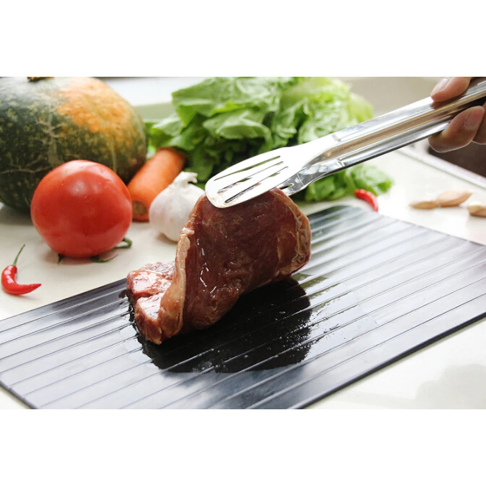2019 New Fast Rapid Thawing Defrosting Tray Kitchen Safe Defrost Meat Or Thaw Frozen Food Accessories for Drop Shipping 2019 New Fast Rapid Thawing Defrosting Tray Kitchen Safe Defrost Meat Or Thaw Frozen Food Accessories for Drop Shipping