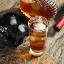 3D Тыква формы для льда Хэллоуин виски вино лед поднос производитель шоколада плесень принадлежности для барной вечеринки кухонные аксессуары