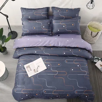 

Classic Pattern 4 Pieces Bedding Sets Luxury Bed Cover Fashion Quilt Cover Set Full King Twin Queen Size Duvet Cover Set