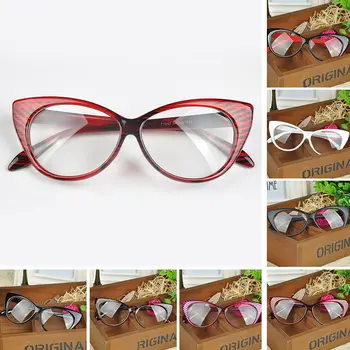 

Plain Eye Frame Sunglasses Spectacle Cat Eye glasses Birthday Gift Eye Styling Leopard Sun Glasses Frame