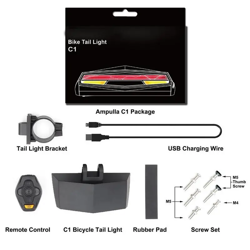 Discount USB Rechargeable Remote Control Bicycle Rear Light Cycling LED Taillight Waterproof MTB Road Bike Tail Light Lamp for Bicycle 4 Discount USB Rechargeable Remote Control Bicycle Rear Light Cycling LED Taillight Waterproof MTB Road Bike Tail Light Lamp for Bicycle 4