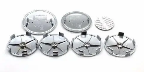 

7pcs/set For BMW Black white carbon fiber Front Hood Emblem 82mm+Rear Badge 74mm+Wheel Hub Cap 68mm+steering wheel sticker 45mm