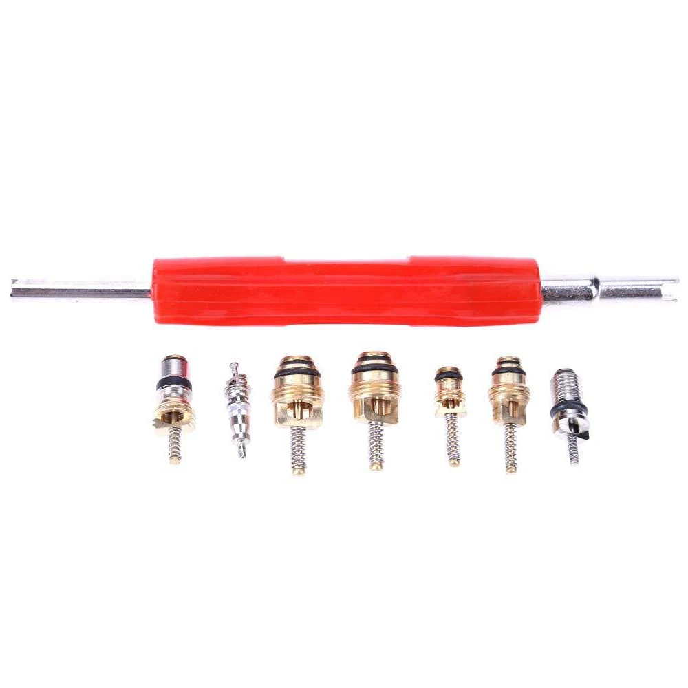 

41pcs R134A Car Air Conditioning A/C Core Valves Assortment+ Removal Tool