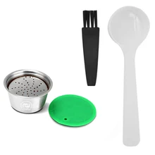 1 шт Высокое качество металла многоразовая капсула для кофе капсулы для Dolce Gusto Кофе машинный фильтр инструмент 37*53*53 мм