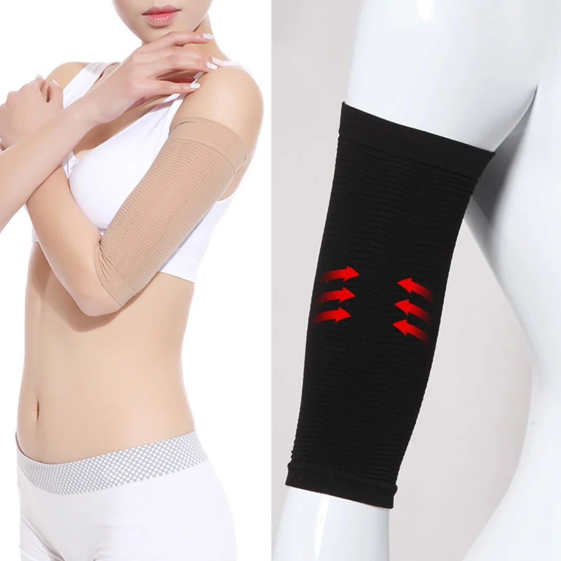 

Face Beauty Slim Weight Loss Calories Slimming Arm Sleeve Slimming Wraps Arm Weight Loss Fat Burning sauna