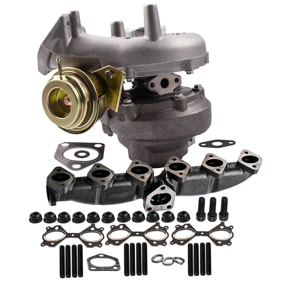 Для BMW E53 X5 7791044F 11627788422 турбонагнетатель + выхлопная лампа для 218HP 3753392 кВт 11657791046 M57N
