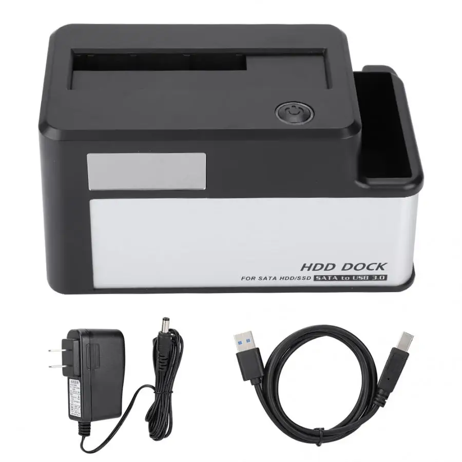 computer cable organizer Single-bay USB3.0 2.5/3.5 SATA External Hard Drive HDD Docking 110V-240V US computer cable adaptors