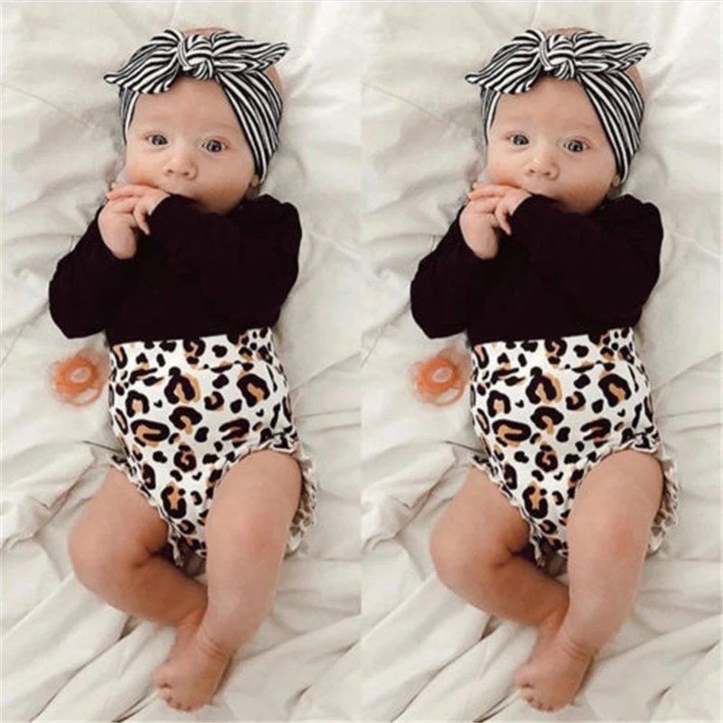 Infant Baby Long Sleeve Jumpsuit One Piece Bodysuit Animal Floral Romper Newborn Baby Girl Clothes Autumn Outfit
