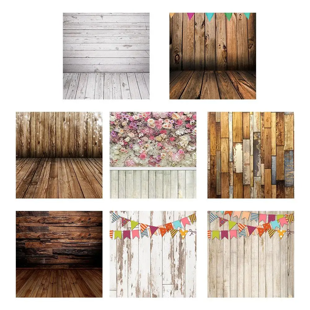 

Vintage Wood Grain Photography Backdrop 60*60cm For Newborn Baby Photo Studio Background Photography Backdrops fond photographie
