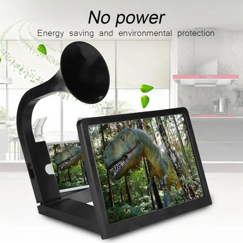 

3D Screen Amplifier Mobile Phone Video HD Magnifier Bracket Enlarge Phone Screen Magnifying Stand Eyes Protection for iphone