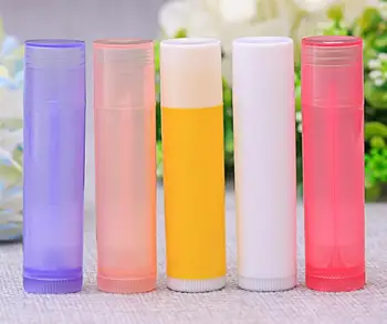 

1000pcs 5ML DIY Empty Lipstick Bottle Lip Gloss Tube Container With Cap Cosmetic Sample Contain new