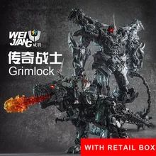 WJ трансформация Grimlock сплав фильм негабаритных увеличенный SS07 динозавр лидер древний фигурка ко игрушка с розничной коробкой