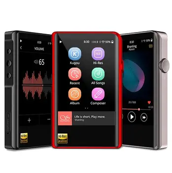 

SHANLING M2X AK4490EN DSD256 32bit /384kHz Dual Bluetooth AptX LDAC Portable Music Player Hi-Res Hifi Audio Balanced Port MP3