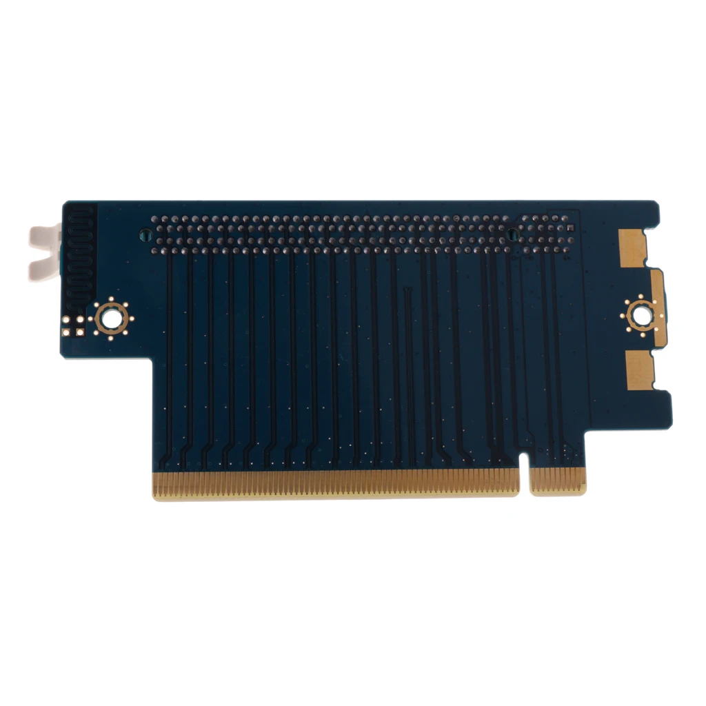 Адаптер расширения Dovewill PCI Express E 16X 90 градусов переходная карта конвертер PCIE