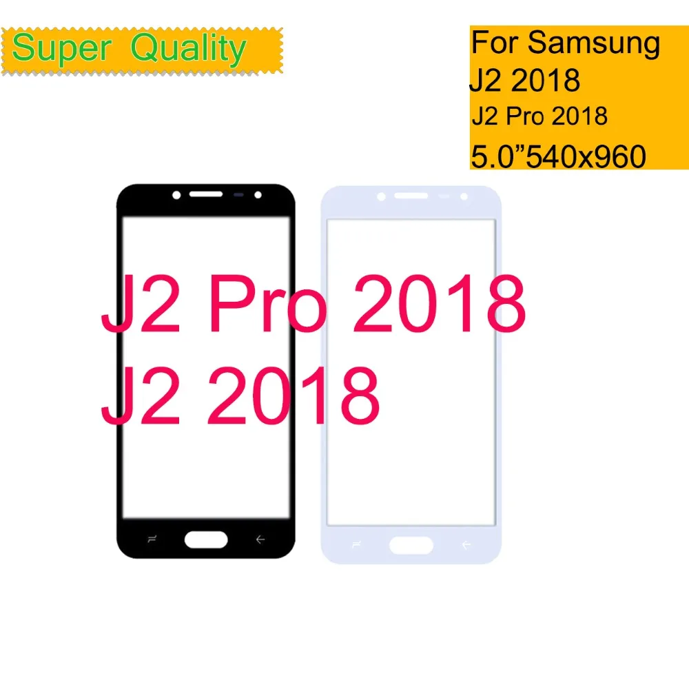 10 шт./Лот 5 0 дюйма для Samsung Galaxy J2 2018 DUAL PRO J250 J250F сенсорный экран переднее внешнее