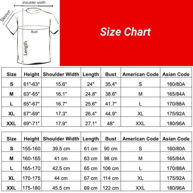 Ross Size Chart