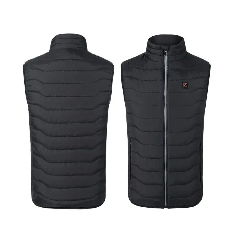 Smart Charging Heating Vest Warm Heating Vest Cotton Jacket Battery Powered Heated Rechargeable Gilet Heat Insulate Waistcoat