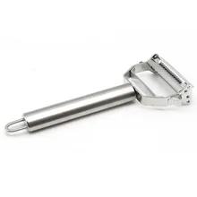 IALJ топ двойной очиститель для фруктов и овощей и нож для чистки и нарезки соломкой резак острый из нержавеющей стали картофеля моркови Терка строгания кухня тоже