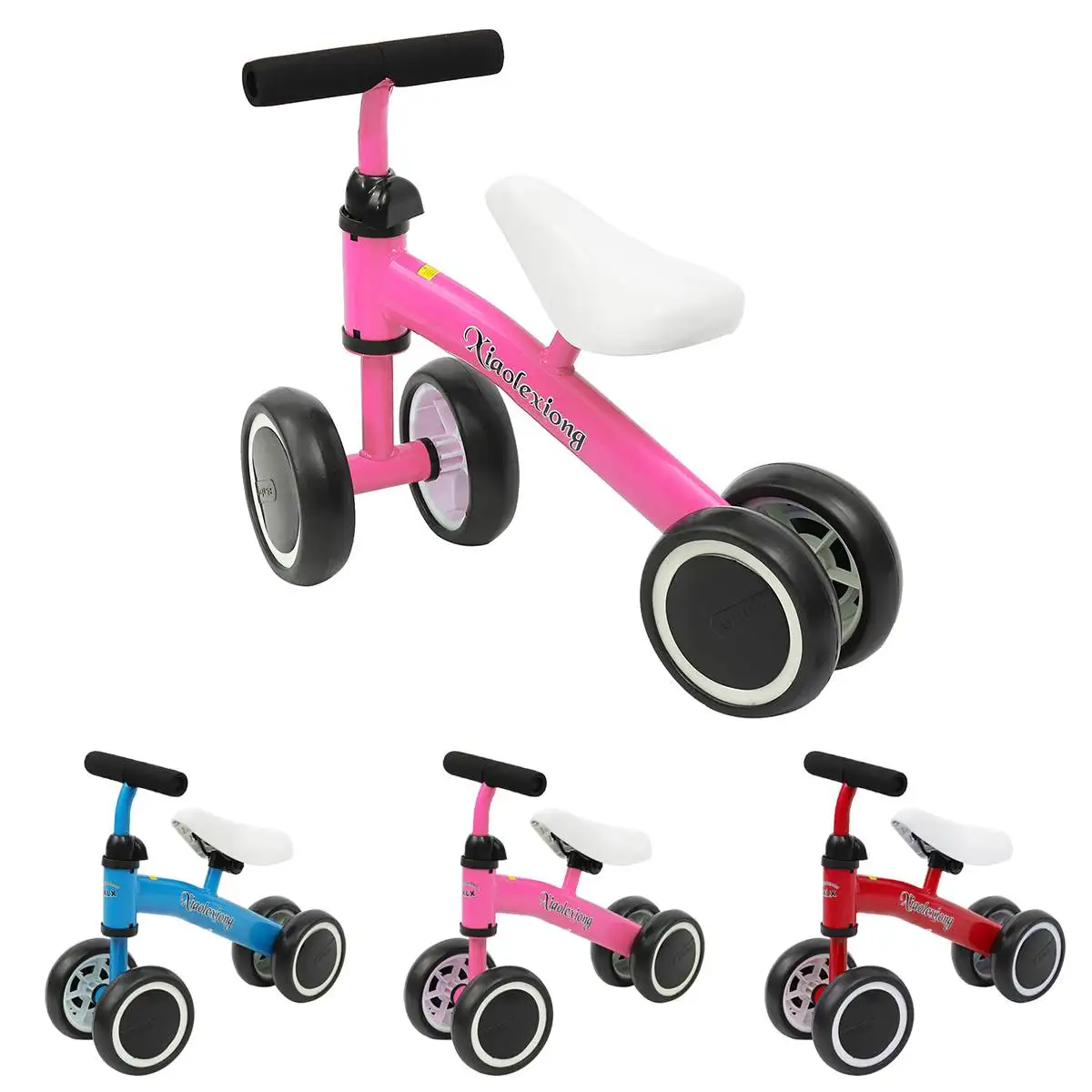 

Baby Balance Bike Learn To Walk Get Balance Sense No Foot Pedal Riding Toys Kids Baby Toddler Child Bike Trainer 40x52x28cm