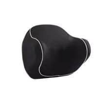 Подушка для шеи в автомобиль удобные Универсальный памяти Хлопок подголовник автомобиля средства ухода за кожей Шеи Rest Детская безопасность Сиденье Поддержка авто