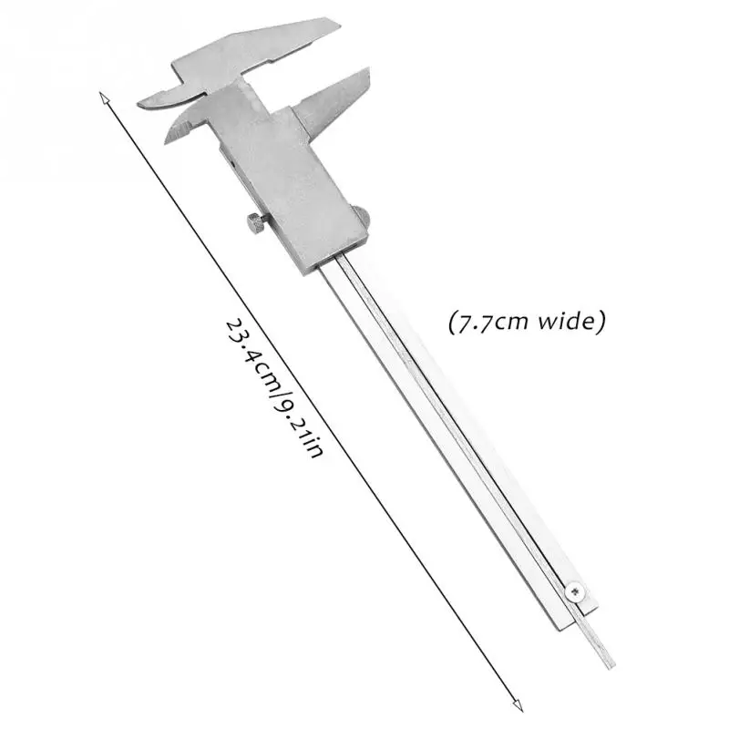 Горячая 0-150 мм штангенциркуль 0,1 мм высокая точность углеродистая сталь микрометр измерительные инструменты