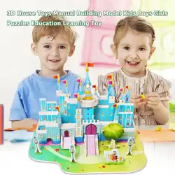 DIY 3D режим дом игрушечные наборы романтический дом обучающий пазл игрушка модель здания деревянные головоломки для детей и взрослых
