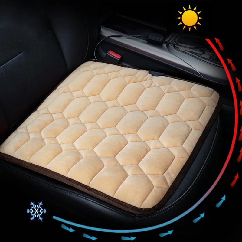 

New Heating Pad 12V Universal Auto Car Seat Cushion Heated Cover Heating Heater Warmer Pad Fine