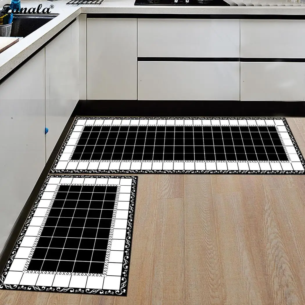 Современный домашний декор прямоугольник нескользящий ковер дверные коврики коврик анти-скольжение, влагостойкие ноги модный коврик