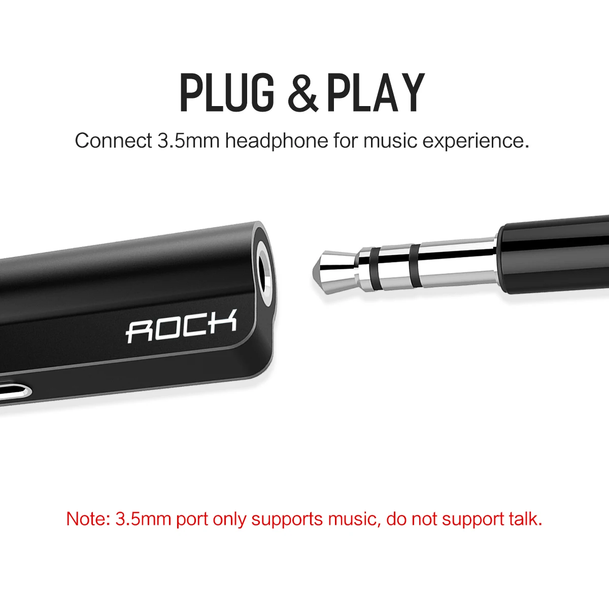 Rock Audio Splitter Cable For Iphone Charging Wire For Lighting Jack to 3.5mm Headphone Adapter Cord For Iphone X Xr Xs Max 7 8 Rock Audio Splitter Cable For Iphone Charging Wire For Lighting Jack to 3.5mm Headphone Adapter Cord For Iphone X Xr Xs Max 7 8