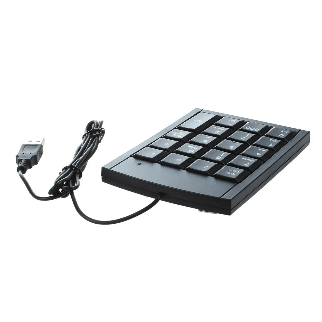 Мини Черный USB цифровая клавиатура Клавиатура для ноутбука ПК