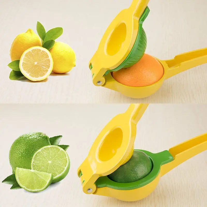 Пресс для выжимки лимона Премиум-качество металлическая соковыжималка для цитрусовых 2-в-1 соковыжиматель для лимона/Извести соковыжималка