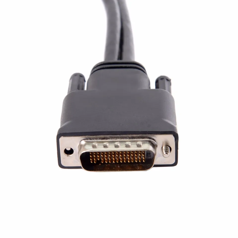 Computer Cables DMS59pin Male to Dual 15Pin VGA RGB Female Splitter