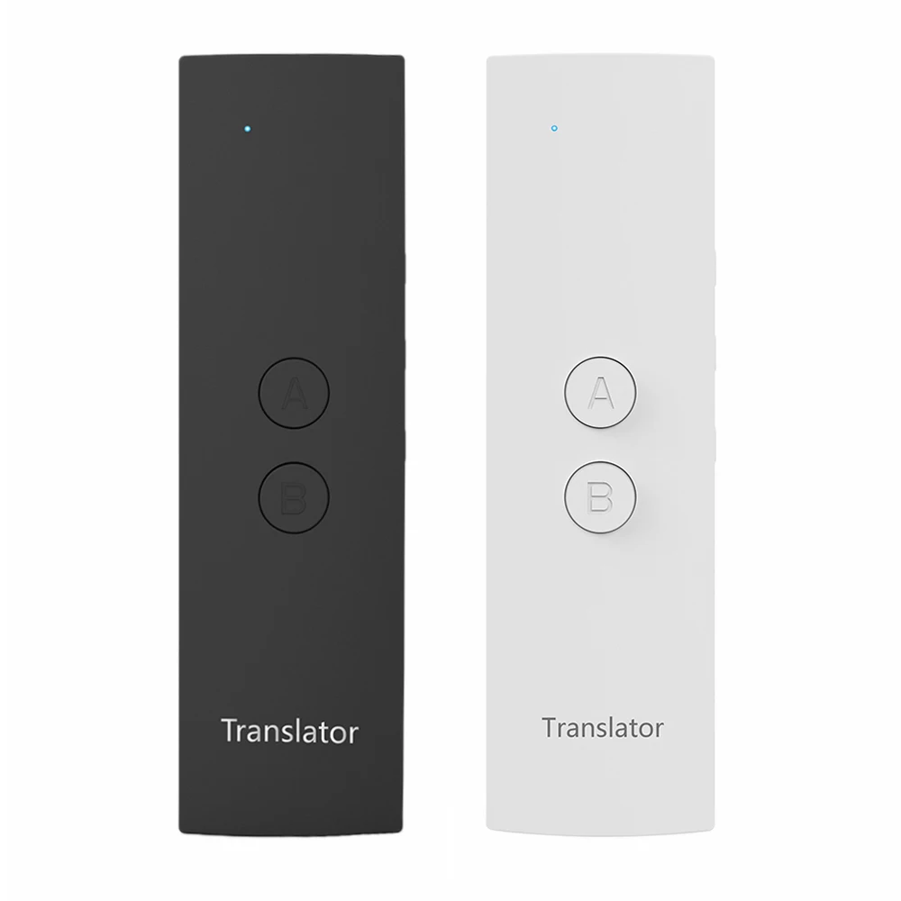 

T6 Portable Smart Voice Translator Two-Way Real Time Bluetooth Language Interpreter Mini Wireless Translation Machine Traductors