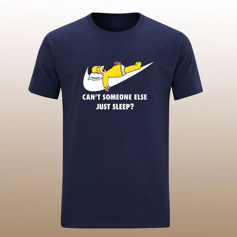

Men's Funny t shirts JUST SLEEP Print Cool Tee shirt homme Short sleeved men clothes 2019 Harajuku Streetwear camisetas hombre