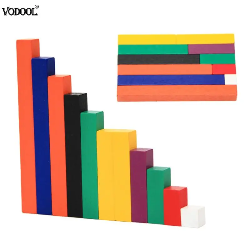 

Wooden Number Counting Sticks Kids Child Preschool Math Learning Toy Gift