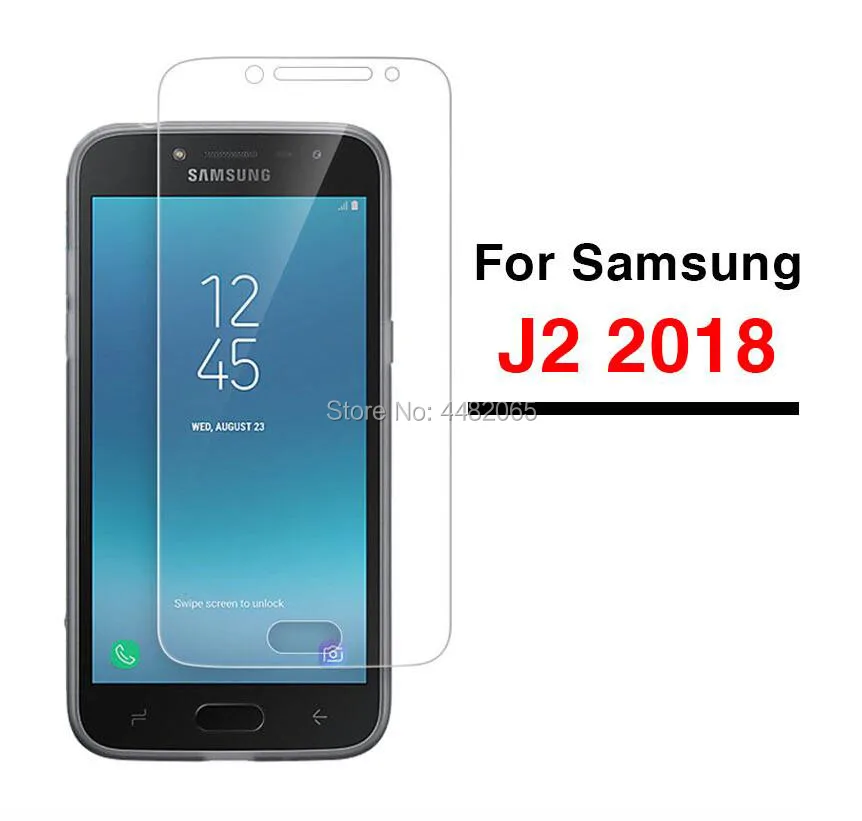 2 шт переднее закаленное стекло для Samsung Galaxy J2 2018 Защитное экрана Защитная пленка