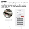 Security Keypad Door Window Alarm System 3 Settings with Panic Button for Home Office ABS ► Photo 3/6